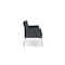 Lesro Mystic Lounge Reception Sofa, Silver, RS Night Sky Back, MD Farro Seat, RS Night Sky Arm Panels ML1601 - alternate 3